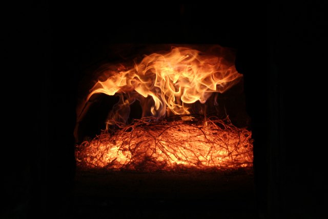 ...auch wenns ein ungarischer Brotbackofen ist.