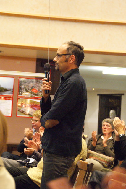 Martin Weinberger gab im Rahmen der Veranstaltung der Initiative Zwettl2020 am 15. Oktober ebenfalls ein Statement ab. | Foto: bs/Archiv