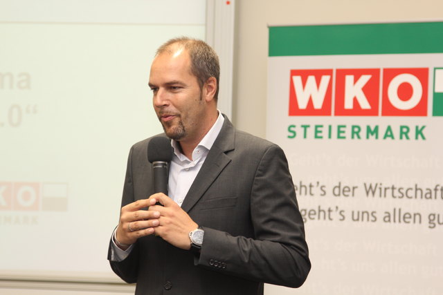 Grußworte übermittelte Hr. Mag. Jürgen Roth, Vizepräsident der WKO Steiermark