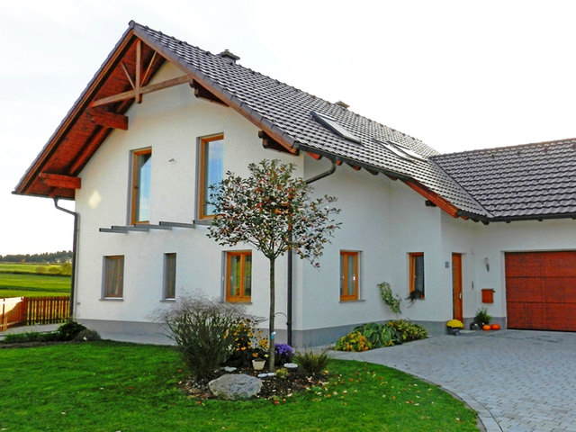 Im Haus in Nebelberg werden 220 Quadratmeter um 550 Euro jährlich beheizt - Warmwasser inklusive. | Foto: Foto: M-TEC