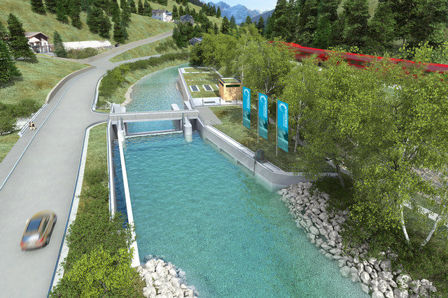 Geplante Wasserfassung in Flirsch: Derzeit liegt das Projekt bei den Behörden zur Genehmigung.