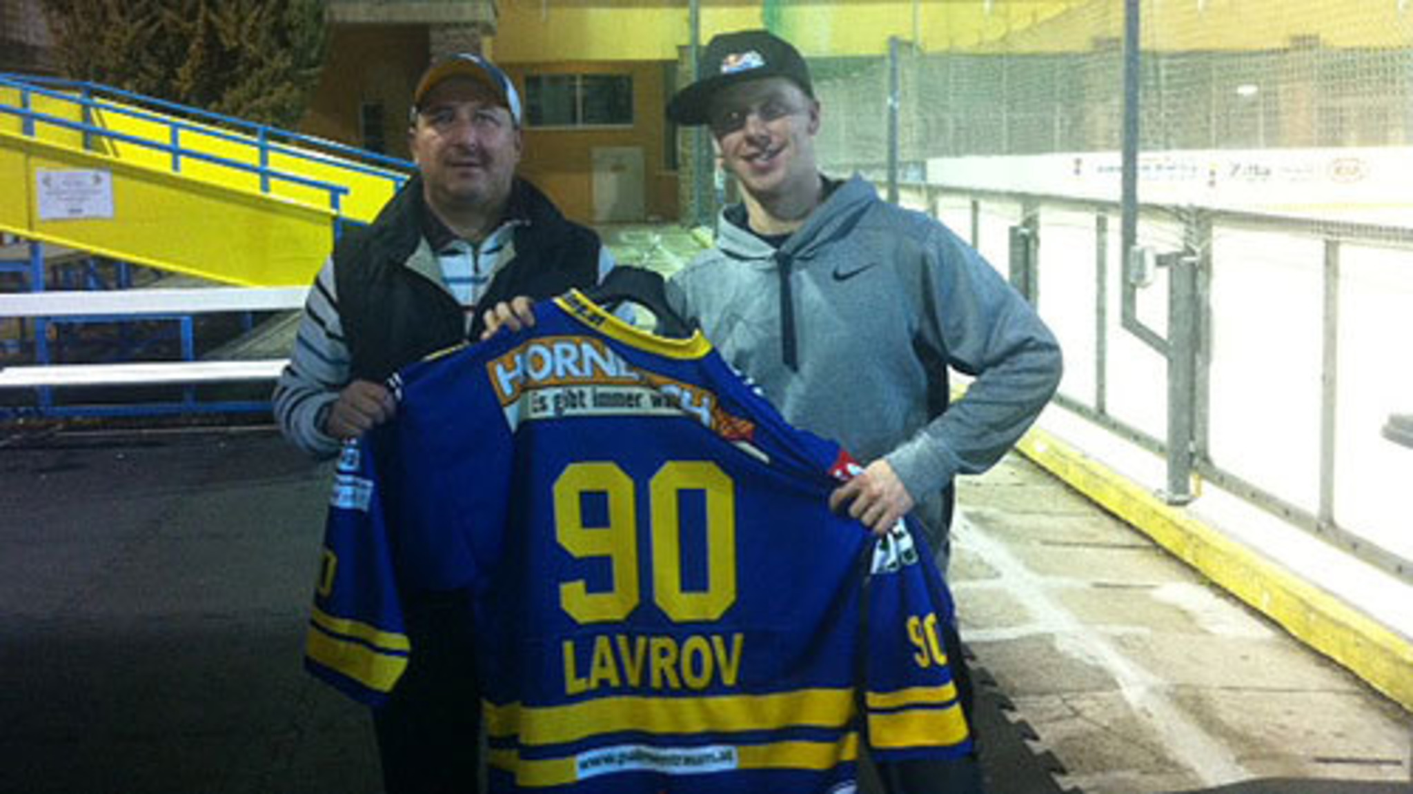 Erstes EishockeyHeimspiel mit einem der weltbesten