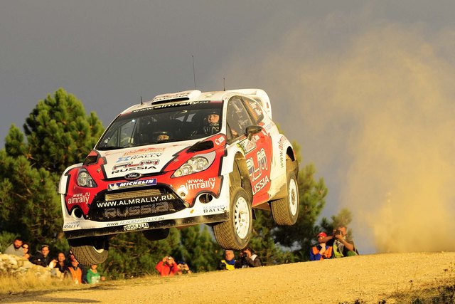 Vollgas: Ilka Minor und Evgeni Novikov haben in der WRC definitiv überrascht | Foto: Sportfotocenter