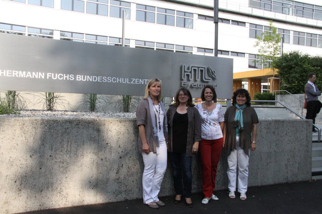 Starteten ihre Karriere an der HTL Braunau: Barbara Dobetsberger, Alexandra Vierlinger, Doris Sharma und Johanna Wittmeier.