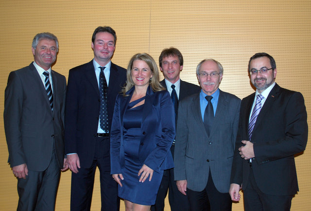 Josef Sturmair, Armin Bruderhofer, Christine Rührlinger, Ferdinand Steinhuber, Josef Gruber, Franz Ziegelbäck.