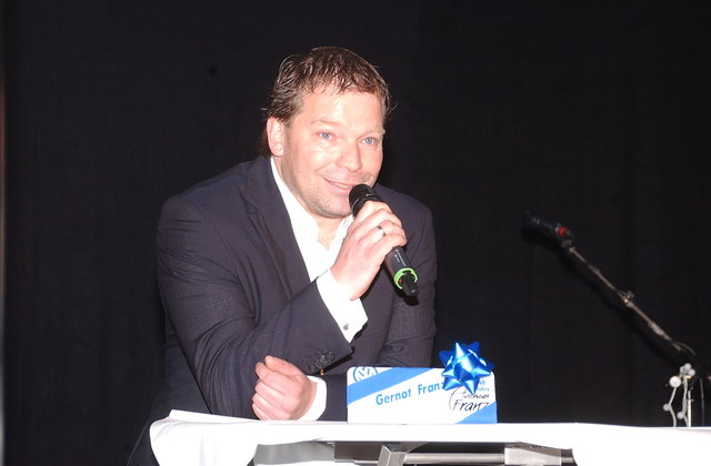 Firmenchef Ing. Gernot Franz konnte zur Jubiläumsfeier zahlreiche Glückwünsche entgegennehmen.