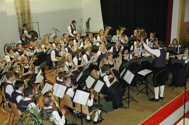 Erhielt die beste Wertung in der höchste Leistungsstufe C: die Stadtmusikkapelle Altheim. | Foto: Karl Schwandtner