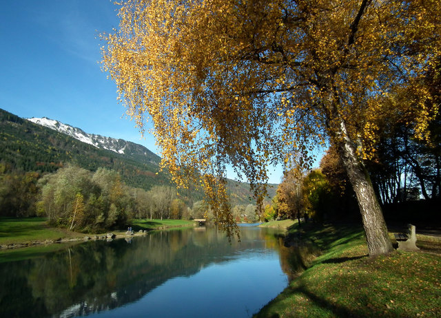 Herbsttag am Kuchler Bürgerausee