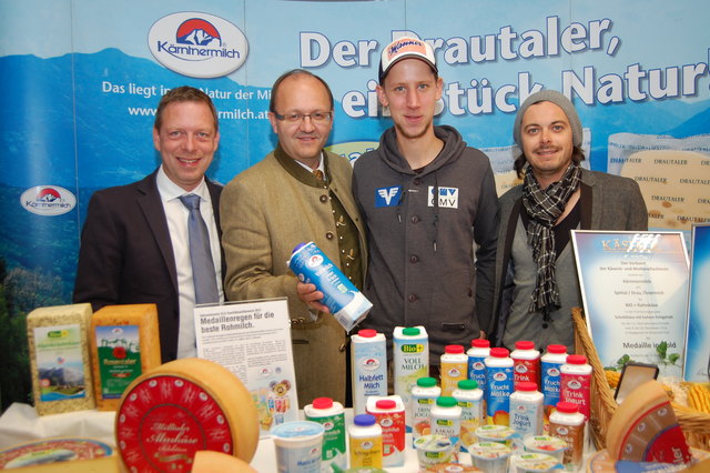 Luftikus-Partner: Martin Weberhofer (ORF), Helmut Petschar, Martin Koch und Daniel Math