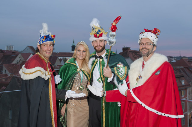 Rudolf Pabeschitz, Kerstin Huber, René Koch und Walter Kriwetz (v. li.).