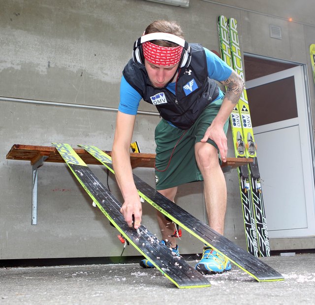 Ob Martin Koch sein Werkzeug richtig präpariert hat, wird man am kommenden Wochenende sehen | Foto: Kuess