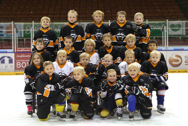 Die U7-Mannschaft der Graz 99ers Juniors | Foto: 99jrs/GEPA