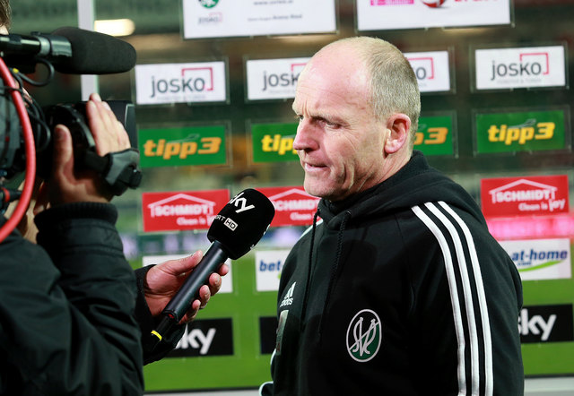 Rieds Trainer Gerhard Schweitzer will auch in Graz punkten. | Foto: www.GEPA-pictures.com