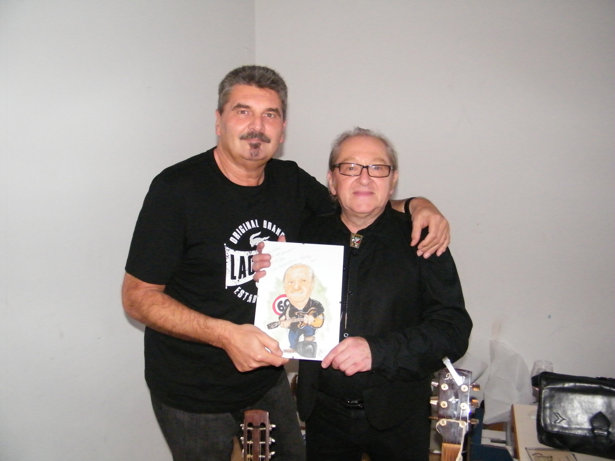 Gerhard Lang ein Cartoon zum 60er für das Gablitzer