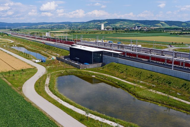 Der Bahnhof Tullnerfeld: Seit 2012 in Betrieb.
