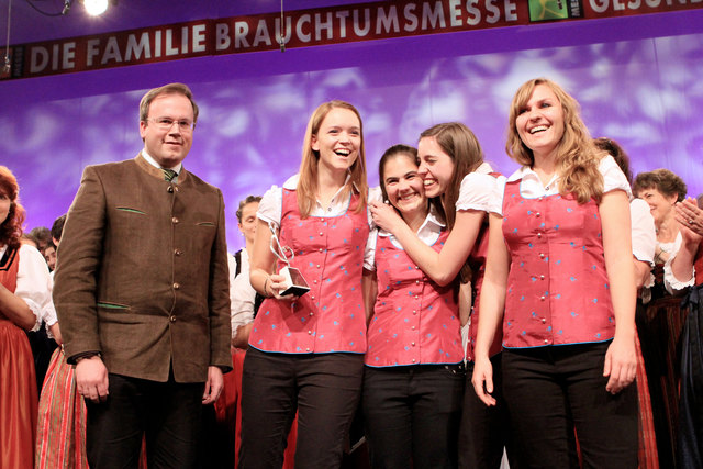 Das Finale "Chor des Jahres" gehörte auch zum Messeprogramm: "fam.vocal" siegte in der Kategorie Jugendchor