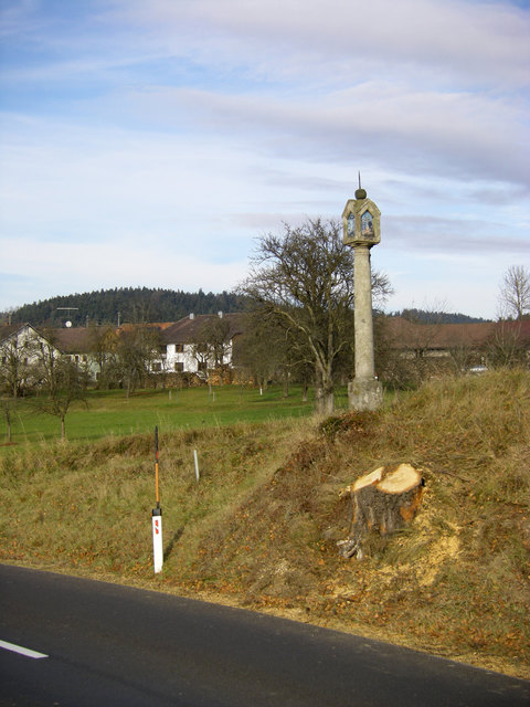 Die gefällten Birken waren für die Bewohner von Damreith zusammen mit dem Marterl eine Art Kulturdenkmal. | Foto: privat