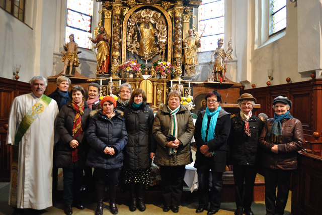 Zwölf Frauen wurden am Elisabethsonntag zum Kranken- und Altenheimbesuchsdienst entsandt. | Foto: privat