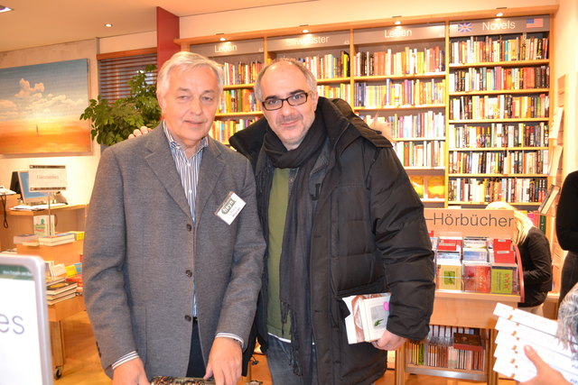 Prominenz beim Rollentausch bei Heyn 2011: Franz Hlavac und Michael Niavarani | Foto: CHL