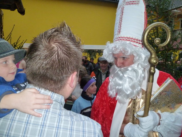 Am Samstag kommt der Nikolaus zur Mostschänke Grüner. | Foto: Privat