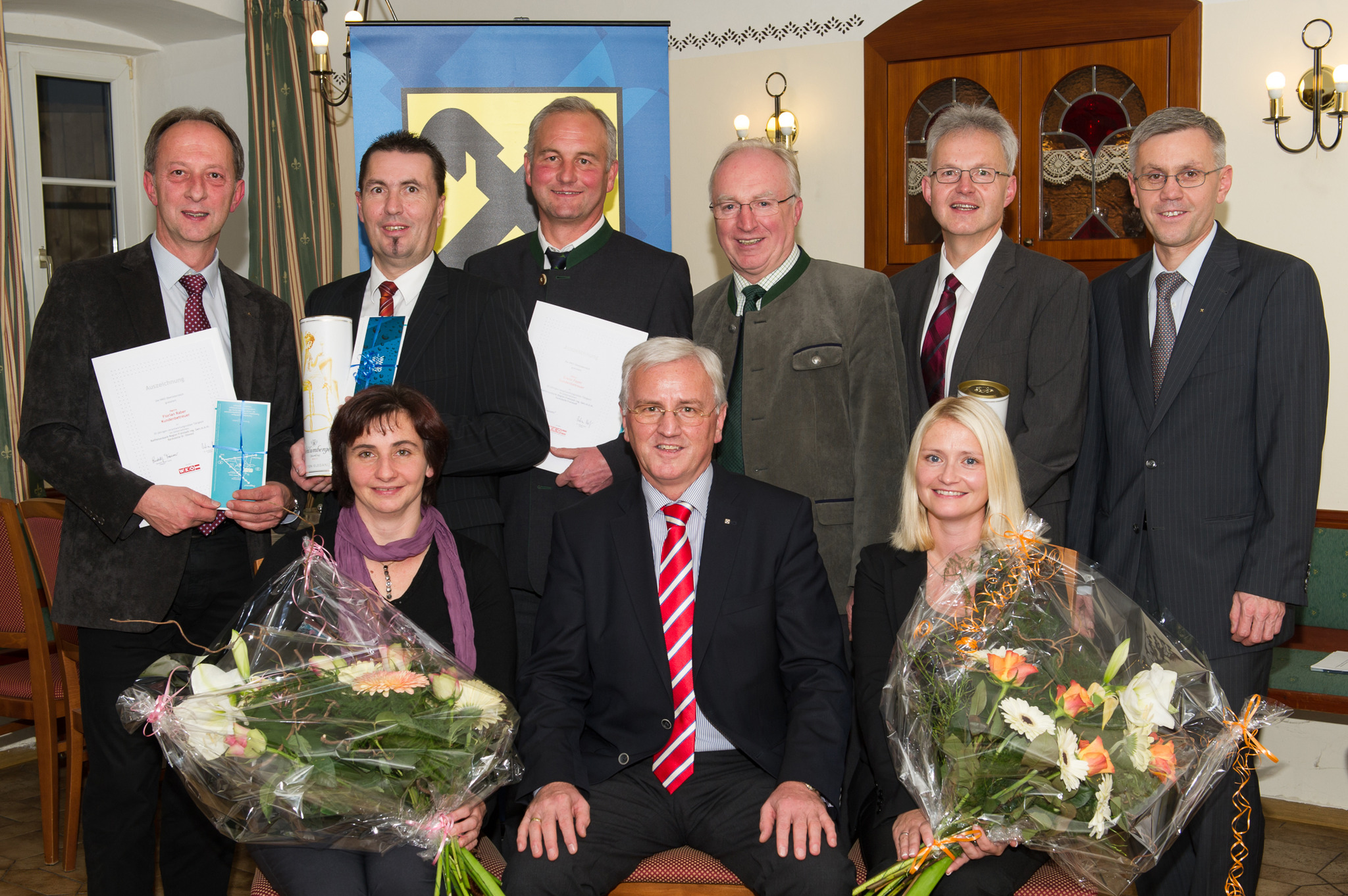 Raiffeisen ehrte langjährige Mitarbeiter Freistadt