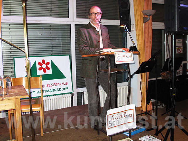 Der Initiator des Projektes, Werner Sonnleitner von "Kultur & Begegnung"