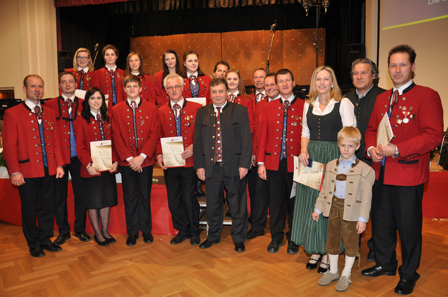 Die Zahl der Ehrungen und Auszeichnungen war dieses Jahr ganz besonders erfreulich.