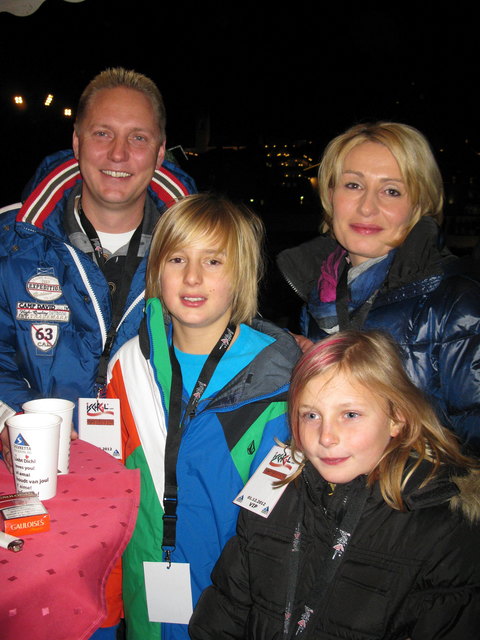 Markus und Claudia Handle mit Mathias und Sarah