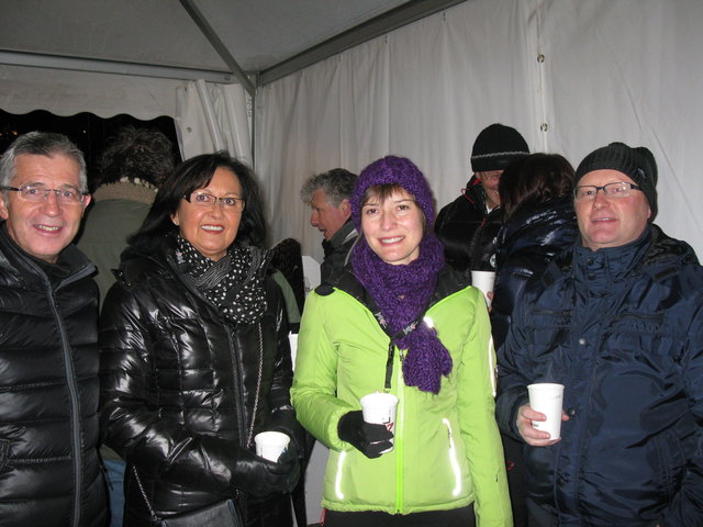 Martin und Renate Lorenz, Alexandra und Andreas Kleinheinz