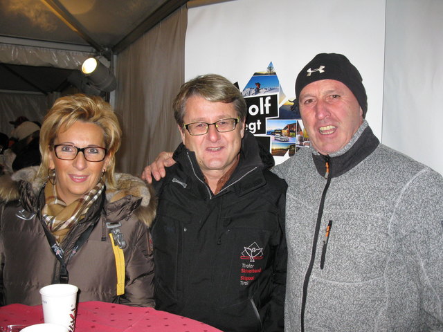Gaby und Raimund Pircher, Elias Bierbaumer aus Leogang