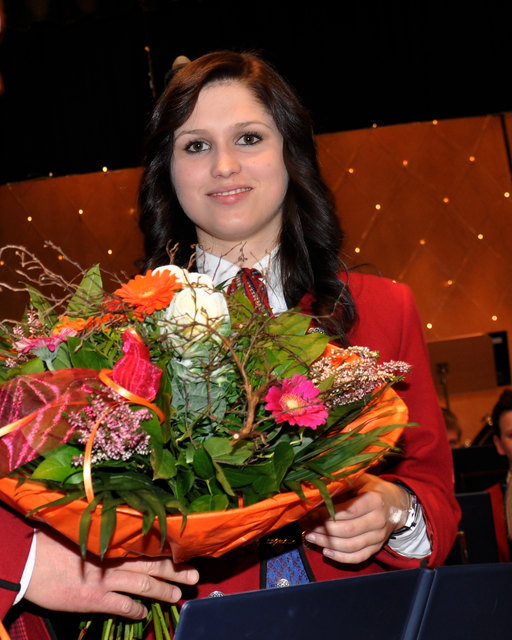 Daniela Putz wurde das Leistungsabzeichen in Gold mit Auszeichnung verliehen.