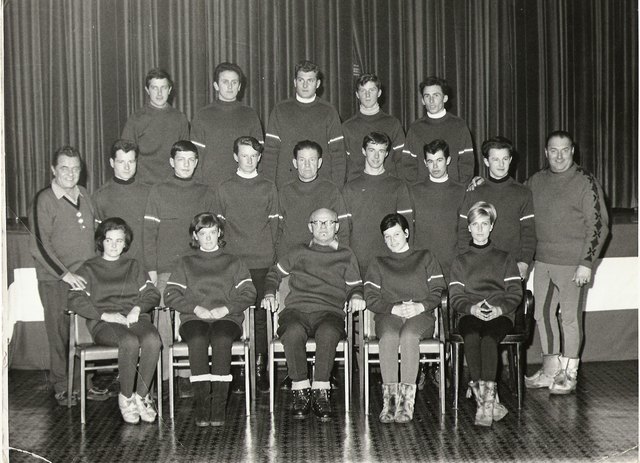 Das Schibob-Nationalteam von 1966 | Foto: KK