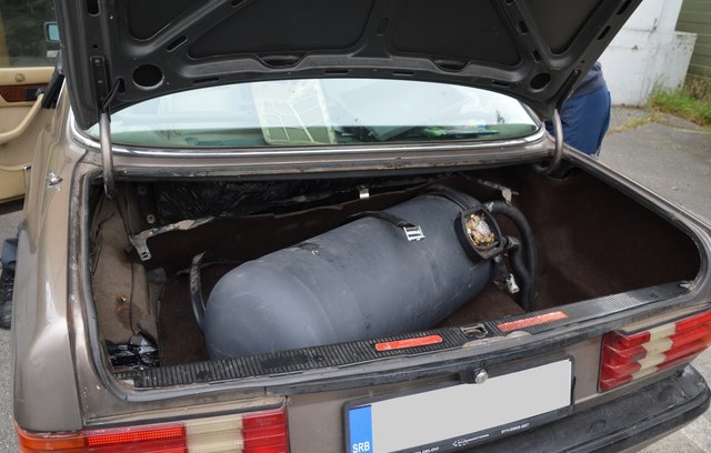 Aufgedeckter Alkoholschmuggel am Grenzübergang Suben. | Foto: Zollamt Linz Wels