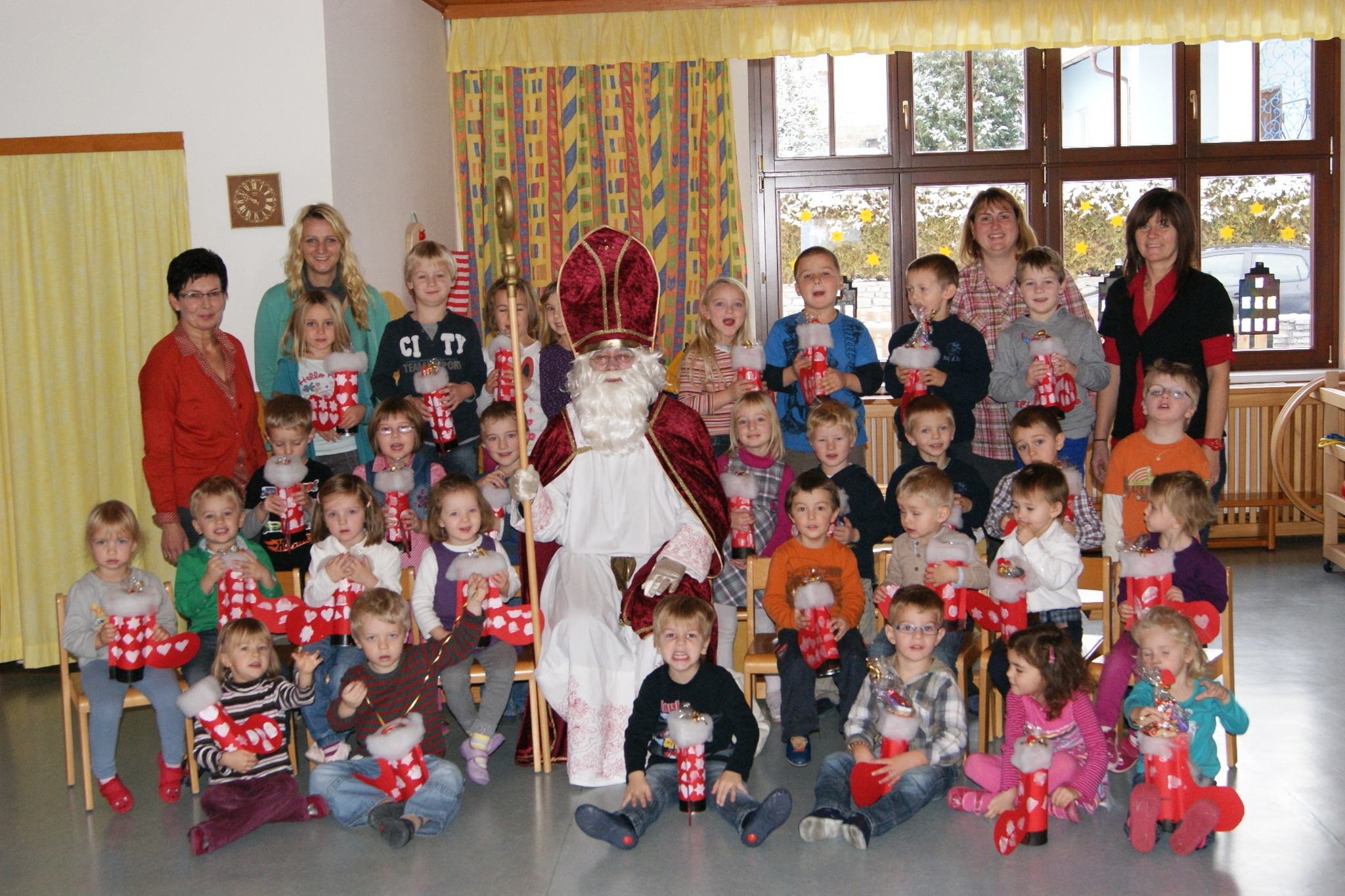 Nikolaus im Kindergarten - Gmünd
