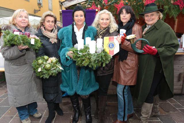 Lions Noreia: Angelika Schicher, Michi Lexer, Edith Huainig, Ingrid Trapp, Andrea Grossmann, Claudia Haider | Foto: KK
