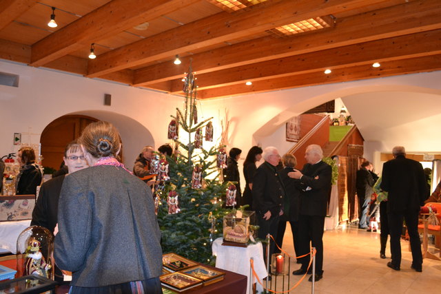 Das Foyer des Stadttheaters Braunau.