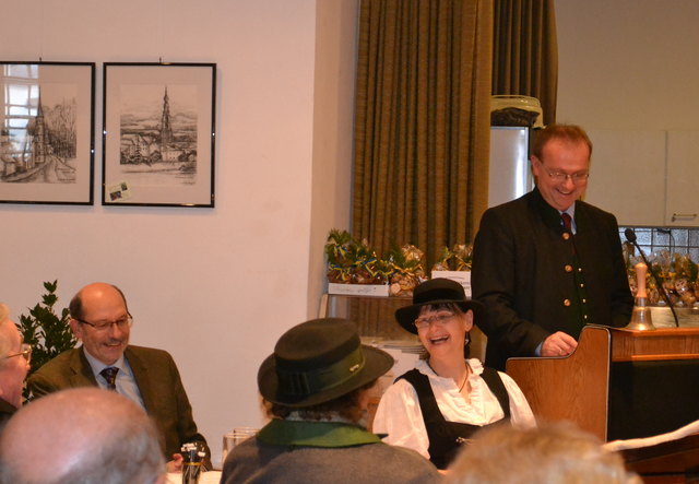 Bürgermeister Johannes Waidbacher lobte die Ausstellung.