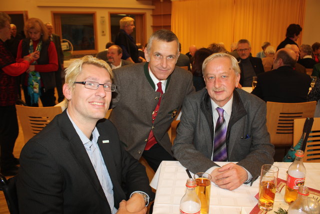 Von links: Thomas Wagner, Gerhard Mark und Hubert Pointner.