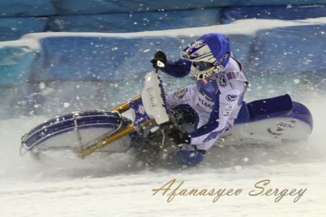 Der Kössener Speedway-Artist raste in Russland zum 2. Platz. | Foto: S. Afanasyer