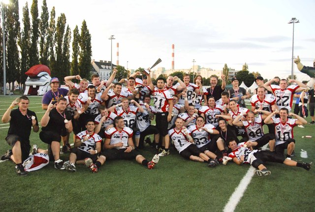 Erfolgreiches Jahr: Die Carinthian Lions gewannen 2012 die Silver Bowl