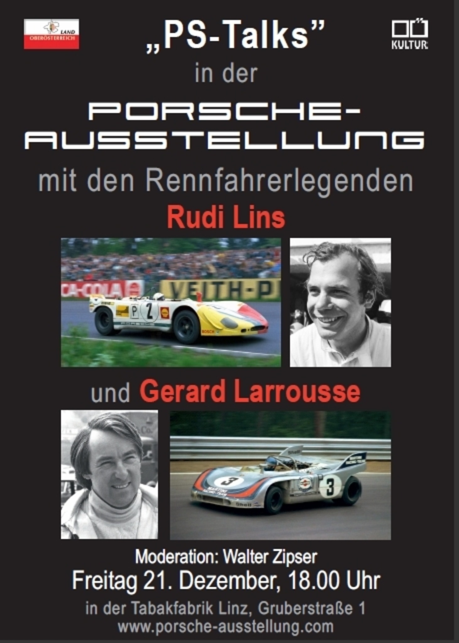 Rudi Lins und Gerard Larrousse waren in der Ausstellung