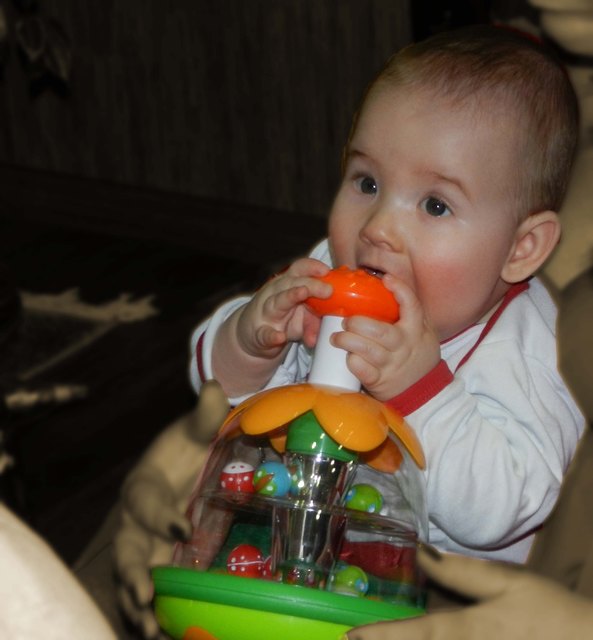 ... jetzt wirds erst mal ordentlich eingespeichelt ;-)