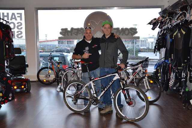Albert Schaller von der ZoneExtreme und Karl Bayer