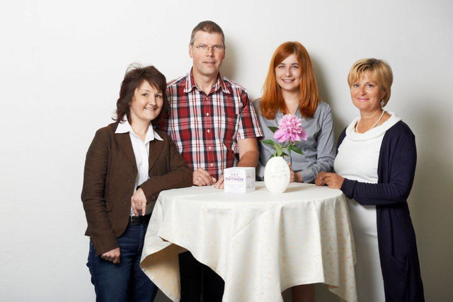 Das Rieder Team von Roitinger Personal: Margit Diermayr, Siegfried Feichtlbauer, Stephanie Hangler und Sieglinde Roitinger.