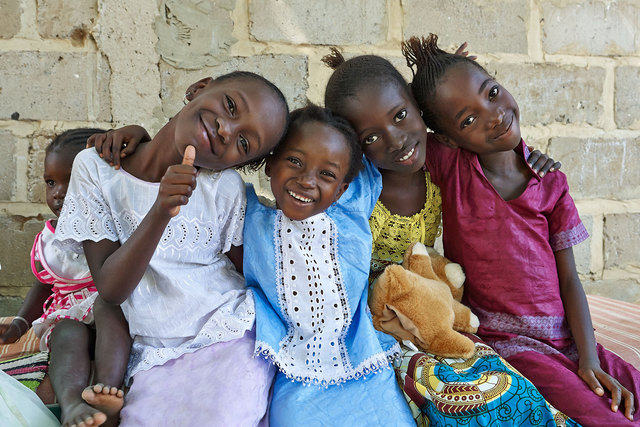 Kinder im Senegal