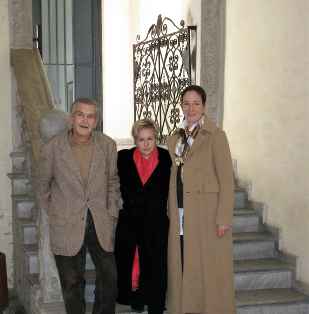 Neue Aufgabe: Jutta Mitteregger (rechts) mit Intendant Peter Pikl und der designierten Intendantin Angelica Ladurner