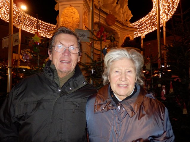 Fröhlich Günther + Rosemarie, Wien: Wir wünschen uns in unserem Alter vor allem Gesundheit. | Foto: Teres Fürst