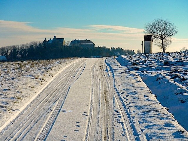 Kurz vor Albrechtsberg