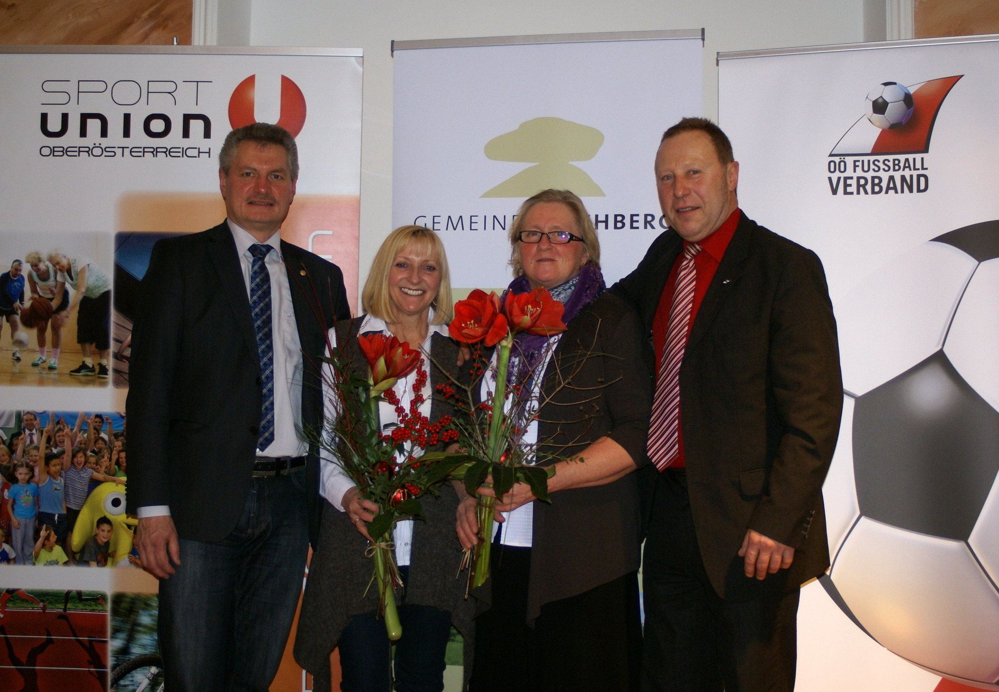 Sportunion Rechberg ehrt seine Funktionäre! Perg
