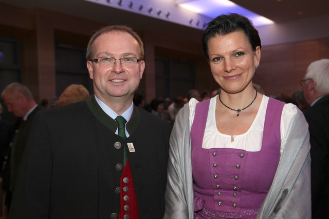 Bürgermeister Hannes Waidbacher und Gattin Silke